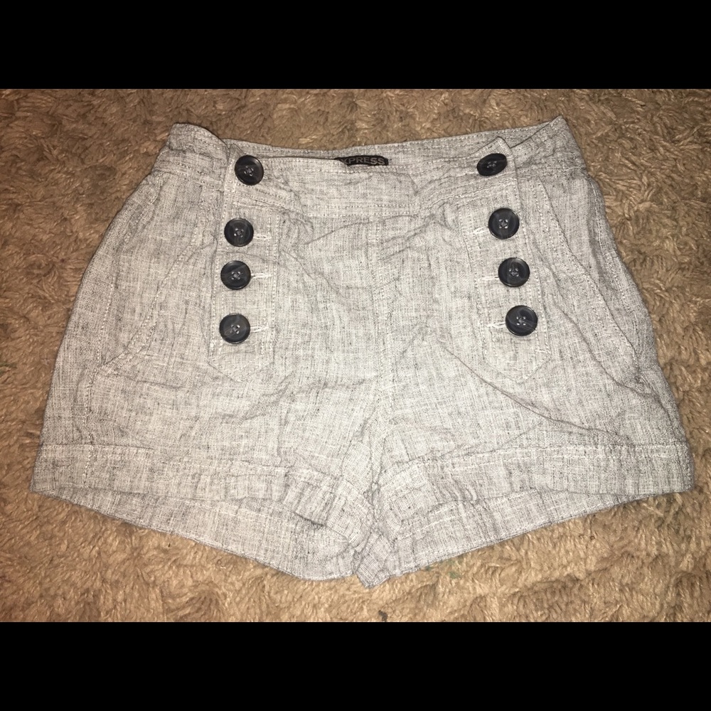 Express High Waist Sailor Shorts